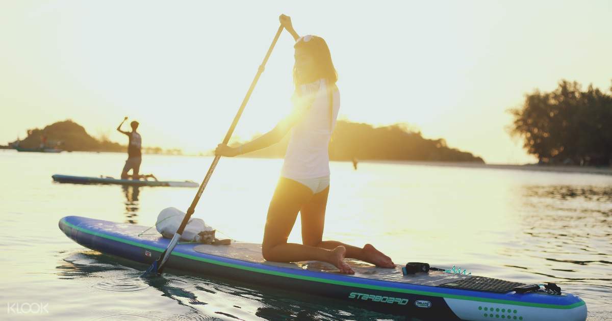 Sunrise & Sunset Stand Up Paddleboarding in Koh Samui, Thailand